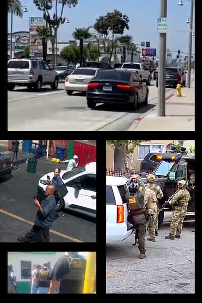 News scene outside Minneapolis ICE facility related to shooting investigation